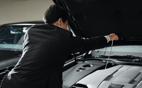 出社・車両点検