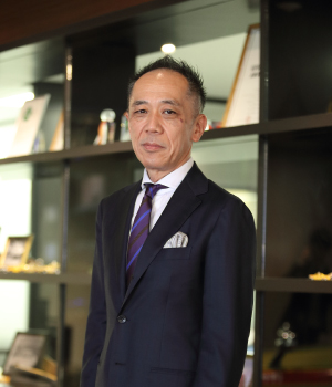 代表取締役社長 知識 賢治