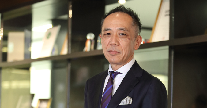 代表取締役社長 知識 賢治
