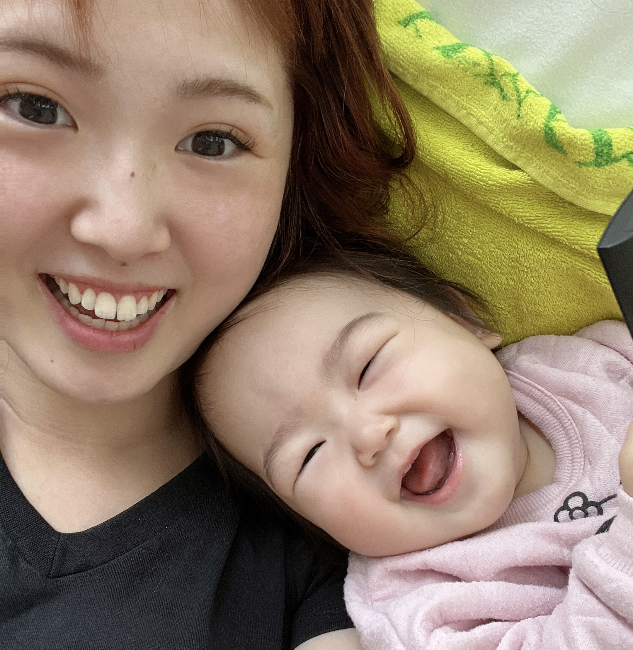 休日は1歳の我が子と楽しく過ごしています！